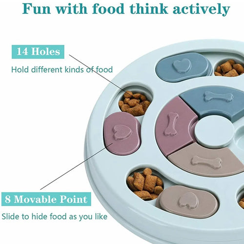 Dog Food Hiding Bowl