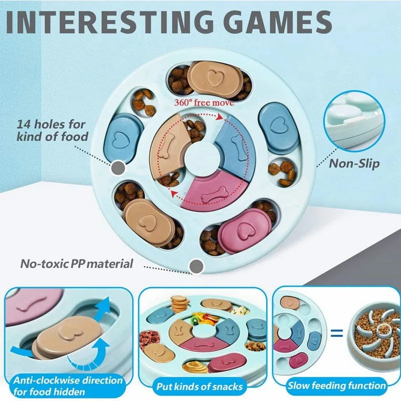 Dog Food Hiding Bowl