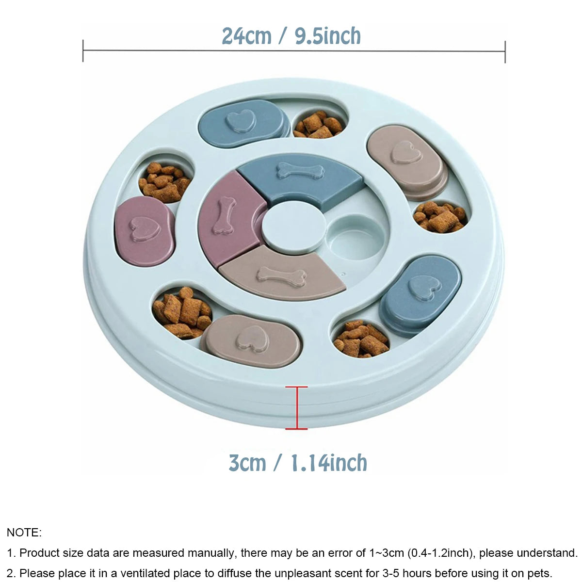 Dog Food Hiding Bowl